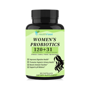 Cápsulas de Probióticos para Mujeres en Oferta, con Mezcla de Fibra Prebiótica, Promueve la Salud Vaginal y Urinaria, Mejora la Función Inmunológica - Product Image 1
