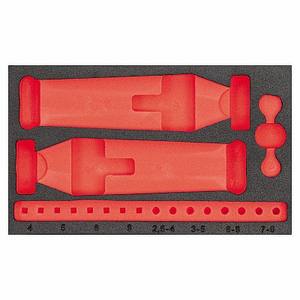 Ensemble d'outils Usag, barre d'extension en plastique pour douilles de 1/2 pouce, outils à main, 37x28x8cm - Product Image 1
