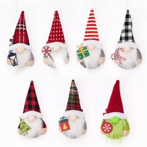 Juego de 7 Gnomos Navideños de Peluche, Adorables Tomtes Suecos de la Suerte para Regalo de Navidad - Product Image 1
