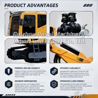 Foreuse à chenilles Kaishan ZT11 pour le forage de trous de mine en carrière, diamètre de forage de 105 à 130 mm