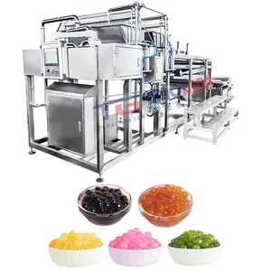 High Speed Operation Tapioca Pearl Maker Bursting Juice Popping Boba Installation For Sale