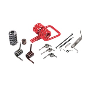 Resorte de torsión doble para coche, Clip de pelo personalizado en forma de V, cabeza de bobinado, pared, cama, cerradura de puerta, fabricante - Product Image 1
