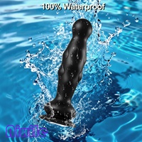 Vibrateur anal ondulatoire, masseur de prostate, plug anal, jouet sexuel pour adultes, pour hommes, femmes, couples, 10 ondulations, 10 vibrations, perles anales