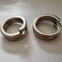 Rondelle à ressort résistante à la fatigue, zinguée, finition noire, pour assemblage de boulons d'ancrage