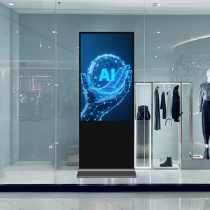 Kiosque numérique sur pied pour intérieur, 43-65 pouces, avec CMS à distance, écran tactile et affichage publicitaire LCD 1080P en option - Product Image 4