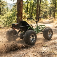 Kart tout-terrain URIT pour adultes, à essence, 212 cm³, 4 temps, 4 roues, pour course hors route, ferme, montagne, sable, jusqu'à 80 km/h
