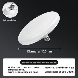 Modern Super Bright LED Ceiling <strong>Light</strong> Energy-Saving Indoor Lighting with Aluminum Base for Home Office <strong>Inspired</strong> <strong>by</strong> Flying Saucer - Product Image 6