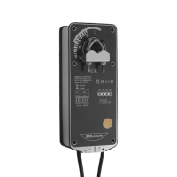 Actionneur de registre coupe-feu et anti-fumée à rappel par ressort S6061SC-15AF/24V - 15 Nm, modulant AC/DC 24V
