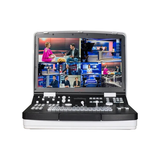 High Quality and Durable 17.3-inch Portable 4K 1080P50 1080P60 H DMI SDI Director Recorder Audio Video Hardware Mixer Switcher