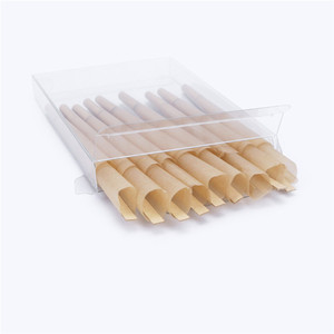 Pink Cigarette Cones 109mm/26mm Pre-Made Rolling Paper Cones King Size Blank Refined Rolled Cones 18-Pack Custom Tobacco Cones - Product Image 4