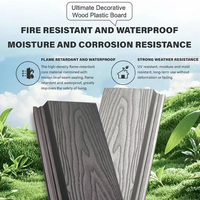 Planches de terrasse en composite extérieur, aspect bois, résistantes aux fissures, antidérapantes, imperméables, terrasse en bois composite pour jardin, patio, balcon, piscine