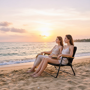 Silla Plegable de Playa y Camping con Logotipo Personalizado, Doble Asiento, para Picnic y Aire Libre, con Bolsa, Bajo MOQ - Product Image 5