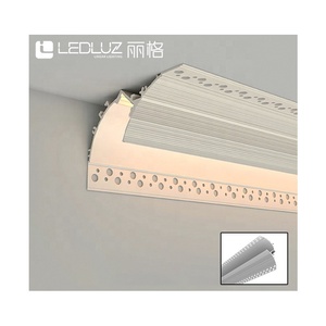 Trần hồ sơ nhôm thạch cao dẫn ánh sáng hồ sơ với PC khuếch tán Bìa vách thạch cao dẫn nhôm hồ sơ 104.6*66 Mét - Product Image 1