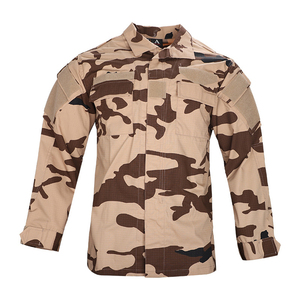 Ensemble uniforme tactique DF22 BDU SUIT camouflage désert, vêtements d'extérieur respirants toutes saisons, pantalon et chemise, vente en gros - Product Image 2