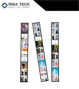 Pantalla LCD Ultra Ancha de 48.5, 55 y 65 Pulgadas de Alto Brillo para Exhibición en Estantes de Supermercados por Rina Tech - Product Image 2