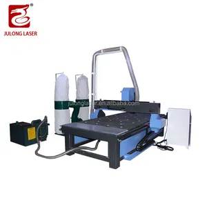 Factory price 1325 woodworking machine 1.5KW 2.2KW 3.2KW CNC router have vacuum table and automatic dust collector