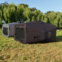 Installation rapide Tente de camping Black Air Space Capsule Design Tente de pique-nique Abri instantané extérieur pour pique-nique et aventure