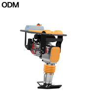 Compacteur vibrant robuste de 80 kg, modèle 125, à essence, avec garantie d'un an
