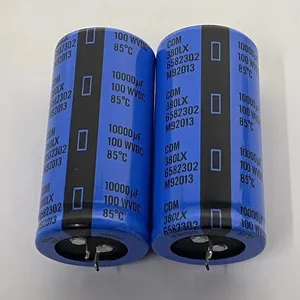 Condensador electrolítico 100wv, 100v, 10000uf, precio de fábrica, 100wv10000uf