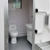 Remorque de toilettes portable sur mesure, 2 couchettes, toilettes de luxe, salle de bain, douche, remorque de toilettes pour les fêtes sur la plage, en plein air