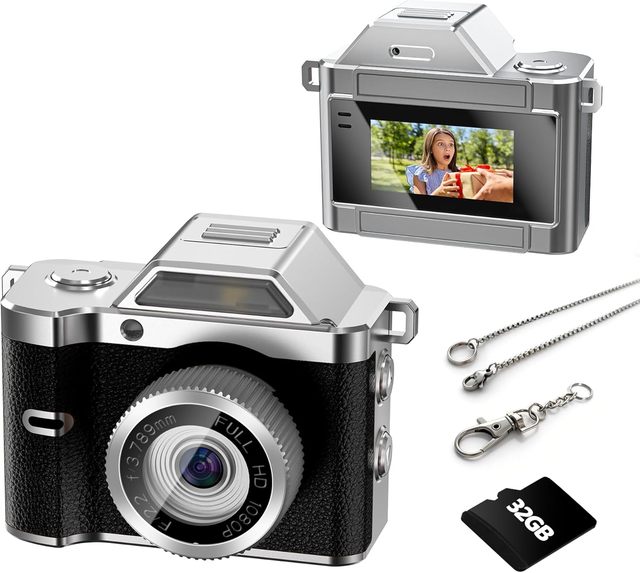 H79 Wholesale Factory Price Mini Camera Keychain Camera Portable Camcorder Ultra-small DV Camcorder Pocket Mini Retro Camera
