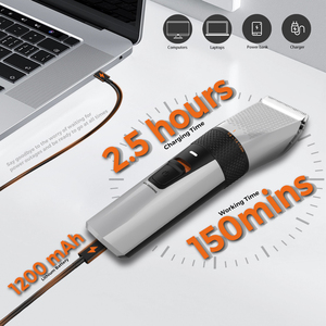 Tondeuse à cheveux électrique professionnelle sans fil pour hommes, rechargeable par USB-C, modèle très demandé pour salons de coiffure - Product Image 4