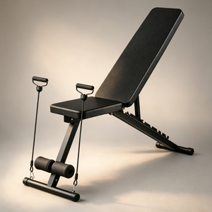 <span class=keywords><strong>Banc</strong></span> de fitness multifonctionnel <span class=keywords><strong>réglable</strong></span> avec support pour haltères, <span class=keywords><strong>banc</strong></span> d'entraînement à domicile avec bandes de résistance pour la musculation - Product Image 5
