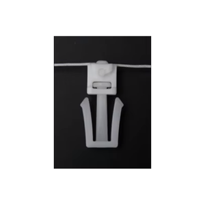 Personnalisable POM <span class=keywords><strong>plastique</strong></span> incurvé fenêtre pli piste glisse transporteurs rideaux coureurs curseur <span class=keywords><strong>pour</strong></span> tente fenêtres <span class=keywords><strong>rideau</strong></span> cintre - Product Image 6