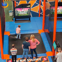 Trampoline Interactif Intérieur Écran HD Trampoline Jeux Aire de Jeux pour Enfants Saut Ar Trampoline Centre Commercial pour Enfants