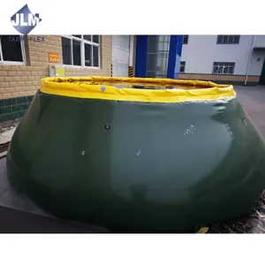 3000 liters Foldable Collapsible Camping Water Bladder Flexible PVC Onion Water Storage Tank