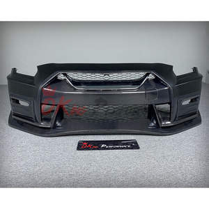 กันชนหน้าสไตล์นิสโม ปี <span class=keywords><strong>2017</strong></span> สำหรับนิสสัน จีทีอาร์ อาร์35 ชุดแต่งคาร์บอนไฟเบอร์ - Product Image 3