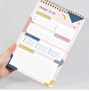 Custom Printing <b>A5</b>/A4/A6 Cute Daily Tear off to Do List Memo <b>Notepad</b> Spiral Bound Gift - Product Image 5