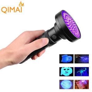 Linterna Ultravioleta LED UV, Lámpara UV con 6 Pilas AA, Detector de Billetes Falsos, Detector de Orina de Mascotas y Escorpiones - Product Image 2