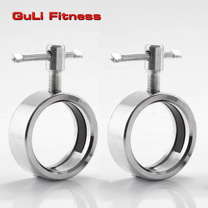 Colliers <span class=keywords><strong>de</strong></span> barre d'haltères en acier inoxydable pour la <span class=keywords><strong>musculation</strong></span>, pinces pour barres d'haltères, clips, colliers <span class=keywords><strong>de</strong></span> verrouillage pour barres d'haltères <span class=keywords><strong>de</strong></span> 2 pouces - Product Image 2