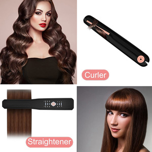 Heartless Magic Rotating 2 In1 Heat New Women Ceramic Auto Curly Cordless <strong>Mini</strong> <strong>Hair</strong> Curler Wand <strong>Hair</strong> Waves Flat Iron <strong>Hair</strong> Iron - Product Image 6