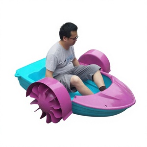 Bateau à pédales familial en plastique HDPE AST CE, différentes tailles, haute qualité, pour enfants, adultes, parent-enfant, idéal pour les centres de villégiature - Product Image 3