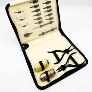 Kit Profesional de Herramientas para Extensiones de Cabello Humano Virgen de Acero Inoxidable, Alicates de Alta Calidad, Cuentas Sostenibles QORVEX - Product Image 1