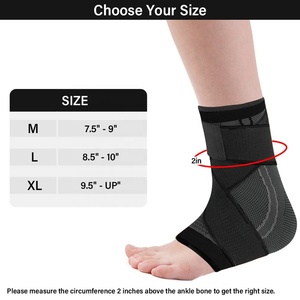 Sports protection Compression Adjustable <strong>Elastic</strong> <strong>Ankle</strong> <strong>Support</strong> - Product Image 4
