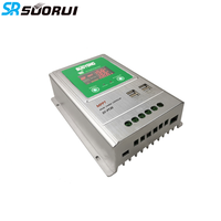MPPT Solar-Laderegler 30A 12V 24V Auto mit 4 USB-Anschlüssen LCD-Display für Solarpanel-System CE ROHS
