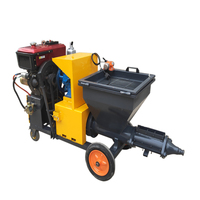 Hoch effiziente Zements prüh maschine manuelle Wandputz maschine Mini Zementmörtel Beton pumpe