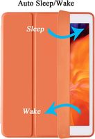 Étui antichoc de couleur orange pour iPad 7/8/9ème génération, étui pour tablette avec porte-stylet, 10,2 pouces, 9ème/8ème/7ème génération