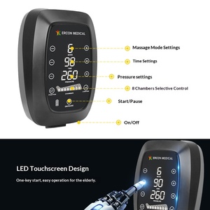 Electric 8 Chamber Air Compression <b>Foot</b> <b>Massager</b> Multifunctional Airbag Leg Sleeve Sports Recovery Muscle Relief Fatigue Relax - Product Image 2