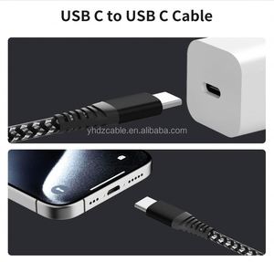 3 Pack Nylon Braided <b>USB</b> <b>C</b> Fast Charging <b>Cable</b> for iPhone 17 Charging Data Transfer <b>Cable</b>, Android Universal Phone Data <b>Cable</b> - Product Image 3
