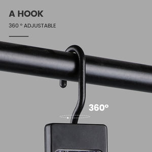 Lampe de travail LED portable à intensité variable rechargeable par USB avec clip de suspension réglable à 360 degrés Dingdian LED NOUVEAU Noir DC Blanc 80 <span class=keywords><strong>ABS</strong></span> - Product Image 5