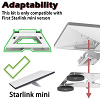 Edelstahl Magnetische Dachhalterung ST60 Starlink Mini Halterung Silberfarben 4 66mm Magnete Robust Langlebig für Auto Wohnmobil SUV