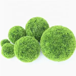 YAYUN W-3056 Wholesale Various Colors Decoration Artificial Grass Boxwood Topiary Ball