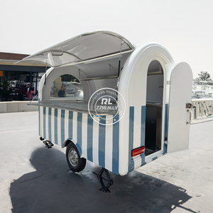 Remorque de restauration mobile OEM <span class=keywords><strong>pour</strong></span> café, glaces, nourriture, chariot de restauration rapide à vendre, hamburgers, collations, café, camion de nourriture - Product Image 1