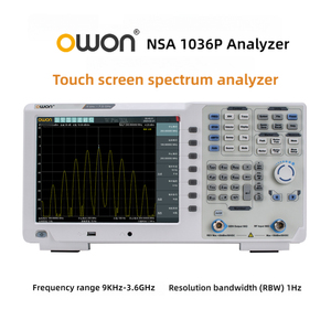 เครื่องวิเคราะห์ Owon NSA1075P หน้าจอ LCD มัลติทัช 10.4 นิ้ว เทคโนโลยีดิจิตอลเต็มรูปแบบ รีโมทคอนโทรลแบบหลายอินเทอร์เฟซ 9kHz-7.5GHz 0.7dB - Product Image 4