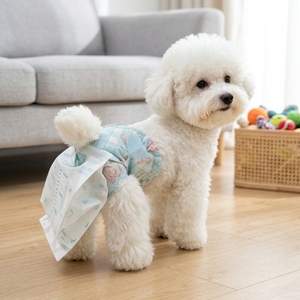 Sacs à crottes pour animaux de compagnie, couches pour chiens, respirants, anti-fuites, pour l'apprentissage de la propreté des chiots, avec insert tout-en-un - Product Image 1
