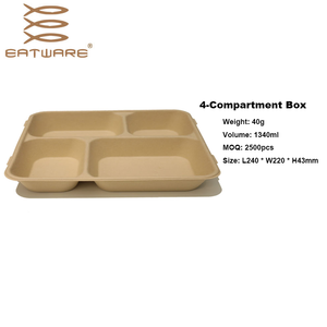 Bamboo Lunch Box 100% Biodegradablev Bamboo Fiber Oven Safe Food Grade Bamboo 9inch Lunch Box